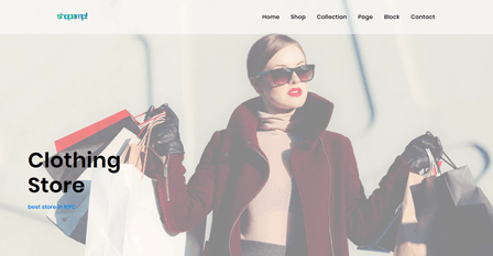 Clothing store